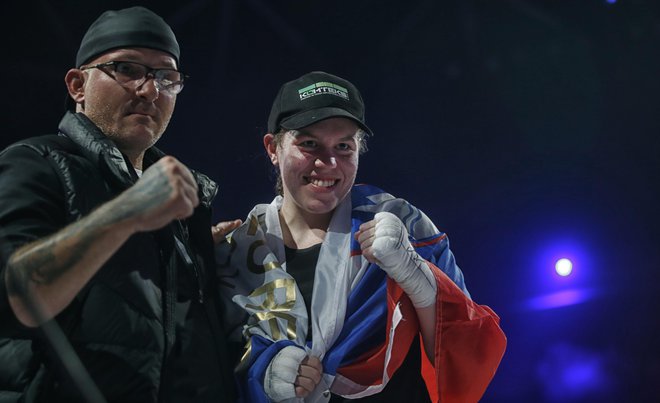 Ema Kozin in Rudolf Pavlin sta bila v Cardiffu deležna velikega spoštovanja. FOTO: Blaž Samec/Delo
