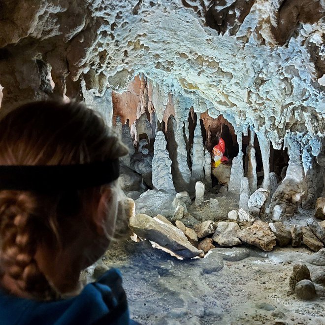 Trajanje ogleda jame skupaj z animacijo je približno 90 minut. FOTO: Lučka Jere
