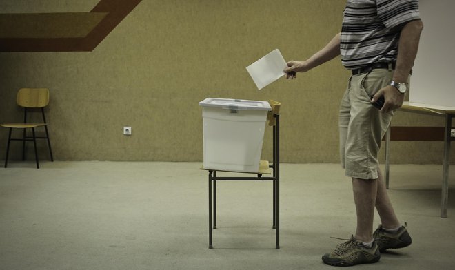 Volišča na parlamentarnih volitvah. FOTO: Jože Suhadolnik/Delo
