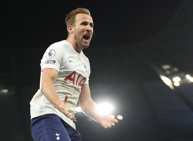 Harry Kane je zabil dva gola, tretjega so mu razveljavili. FOTO: Carl Recine/Reuters
