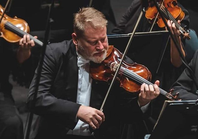 Saša Olenjuk, violinist. FOTO:&nbsp;Dejan Bulut
