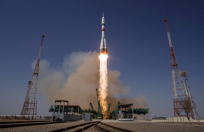 Z ruskimi raketami sojuz so izstreljevali satelite&nbsp;evropske navigacijske mreže Galileo. FOTO: NASA/Bill Ingalls/Reuters
