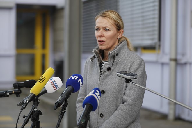 Direktorica urada vlade za oskrbo in integracijo migrantov Katarina Štrukelj. FOTO: Leon Vidic/Delo
