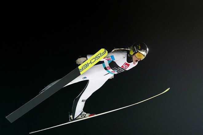 Nika Križnar je osvojila drugo mesto. FOTO: Reuters
