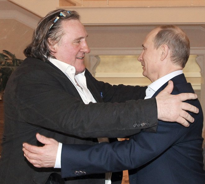 &raquo;Nasprotujem tej bratomorni vojni. Pozivam k ustavitvi ognja in pogajanjem,&laquo; je pred dnevi dejal igralec Gérard Depardieu. FOTO Reuters
