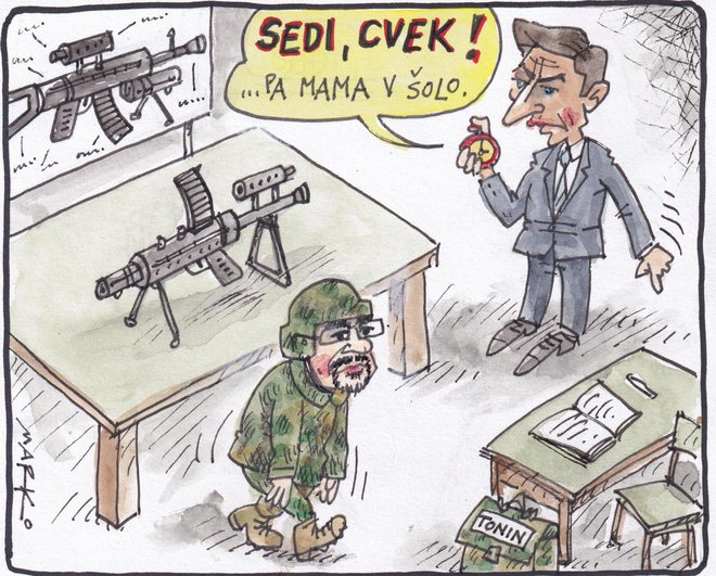 KARIKATURA: Marko Kočevar
