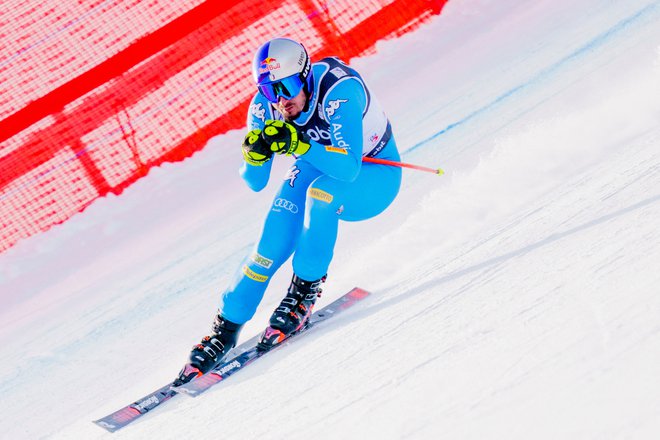 Dominik Paris je bil najboljši v smuku. FOTO: Reuters
