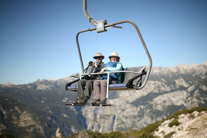 Slovenska smučišča, med njimi tudi Vogel, od koder je fotografija, načrtujejo novo žičniško infrastrukturo. Foto Jure Eržen
