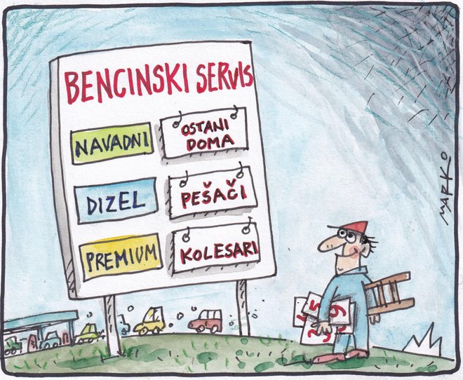 KARIKATURA: Marko Kočevar
