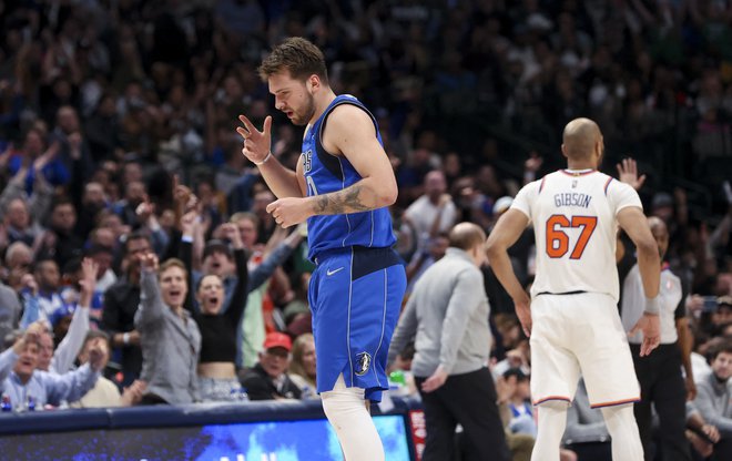 Luka Dončić ni mogel preprečiti poraza Dallasa. FOTO: Kevin Jairaj/USA&nbsp;Today Sports
