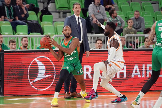 Jacob Pullen je bil vnovič najučinkovitejši v stožiški zasedbi. FOTO: Cedevita Olimpija
