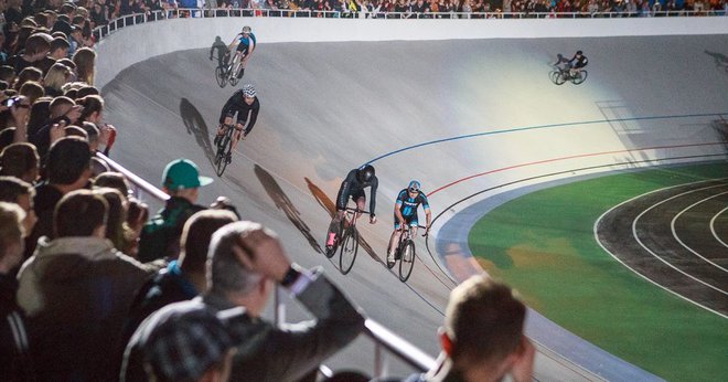 Obnovljen velodrom v Kijevu leta2018, velja za najbolj kul velodrom v Evropi. naj tak tudi ostane. FOTO: Velodrome Kijev FB
