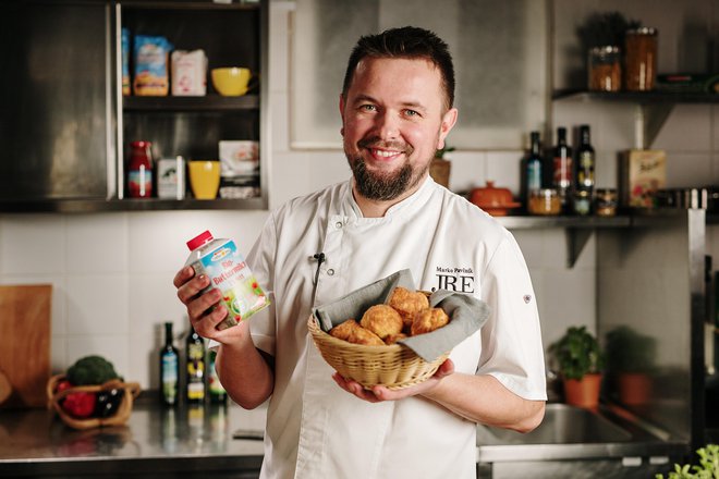 Marko Pavčnik, chef in lastnik restavracije Pavus. FOTO: SPAR Slovenija
