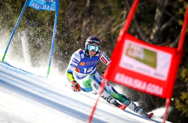 Žanu Kranjcu se tudi današnja tekma ni izšla po željah. FOTO: Matej Družnik/Delo
