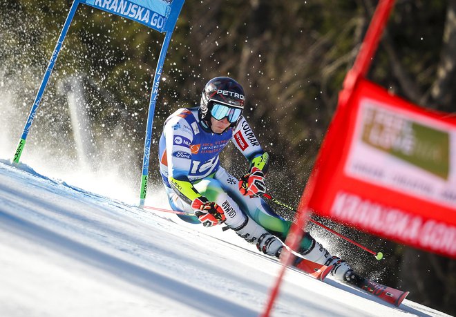 Žan Kranjec je poudaril, da si ne more ničesar očitati, preprosto ni bilo najvišje želene hitrosti. FOTO:&nbsp;Matej Družnik/Delo
