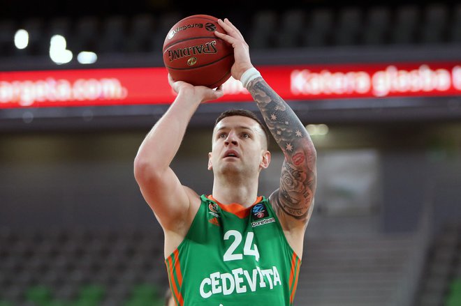 Alen Omić je bil v dobri formi.&nbsp;FOTO:&nbsp;Cedevita Olimpija
