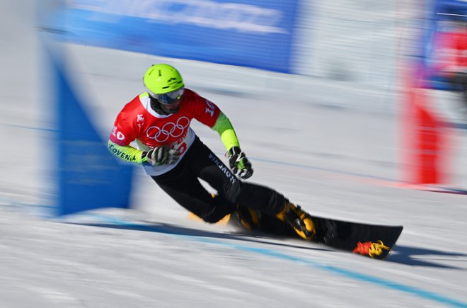 Pred žlahtnim olimpijcem Timom Mastnakom je domača tekma svetovnega pokala na Rogli. FOTO: Dylan Martinez/Reuters
