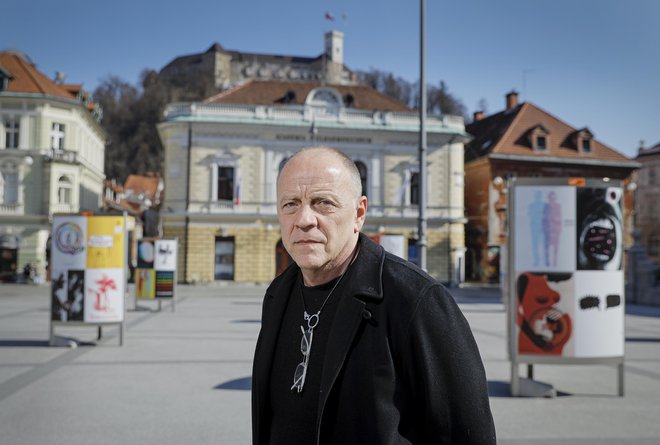 Mirko Ilić je oblikovalski mojster svetovnega formata. FOTO: Jože Suhadolnik/Delo
