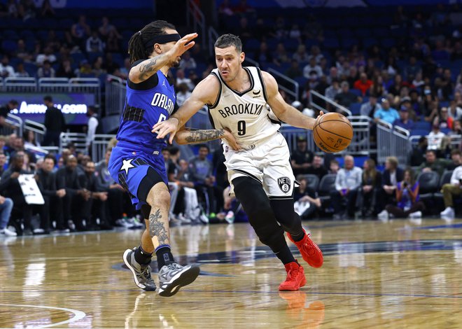 Goran Dragić je z Brooklynom ujel ritem zmag, a Ljubljančan še ni ujel svojega strelskega. FOTO: Kim Klement/Usa Today Sports
