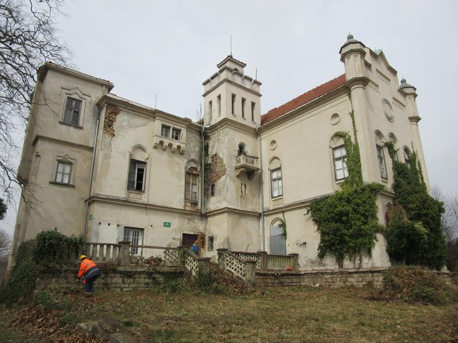 Občina Šmarje pri Jelšah je od zdaj edina lastnica Jelšingrada. Za prve nujne sanacije potrebujejo najmanj 1,5 milijona evrov. FOTO: Špela Kuralt/Delo
