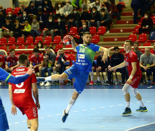 Koprčan Aleks Vlah se je izkazal ob vrnitvi v reprezentanco in bil med najboljšimi Slovenci v Padovi. FOTO: Slavko Kolar
