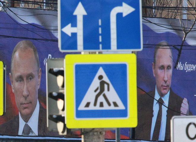 &nbsp;EU se je k nekaterim vrednotam zavezala zelo nedvoumno in razlika do Rusije in neliberalnih demokracij je očitna. FOTO: Alexey Pavlishak/ Reuters
