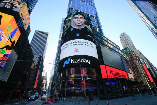 CME ima tudi ekskluzivno licenco za izdajanje terminskih pogodb na delniške indekse S&amp;P 500, Russell 2000 ter indekse na Nasdaqu. FOTO: Kena Betancur/AFP
