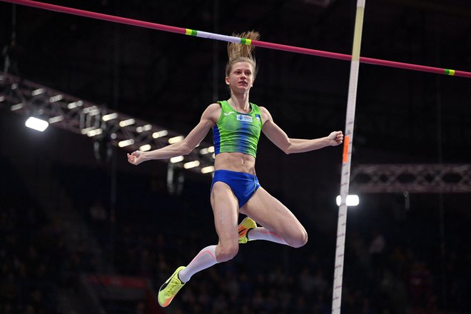 Tina Šutej je dosegla nov velik uspeh. FOTO: Andrej Isaković/AFP
