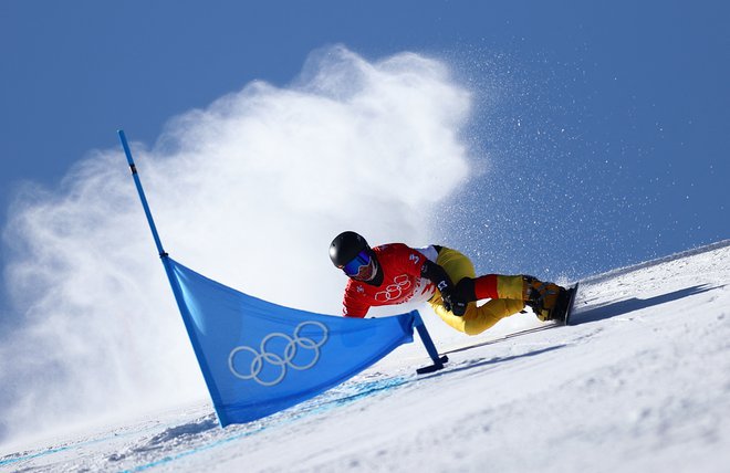 Stefan Baumeister (na fotografiji) med nastopom&nbsp;na olimpijskih igrah v Pekingu. FOTO: Lisi Niesner/Reuters
