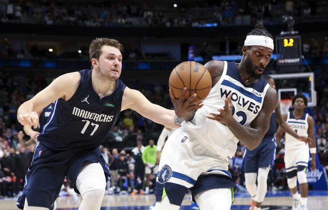 Luka Dončić tokrat ni bil najboljši strelec Teksašanov. FOTO: Kevin Jairaj/Usa Today Sports
