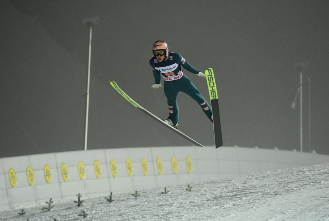 Njegov svetovni rekord (253,5 m) je mogoče izboljšati, a po mnenju Krafta zgolj minimalno. FOTO: Annegret Hilse/Reuters

&nbsp;
