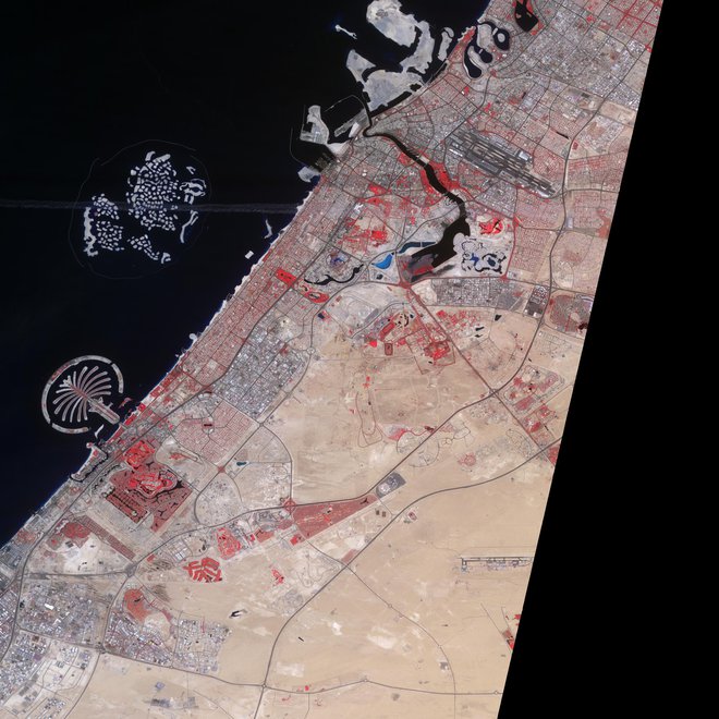 Dubaj leta 2011 FOTO: Nasa
