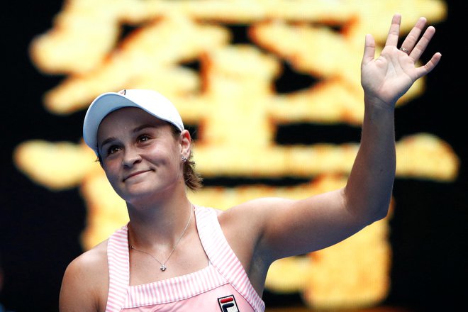 Ashleigh Barty se poslavlja od tenisa. FOTO:&nbsp;Edgar Su/Reuters
