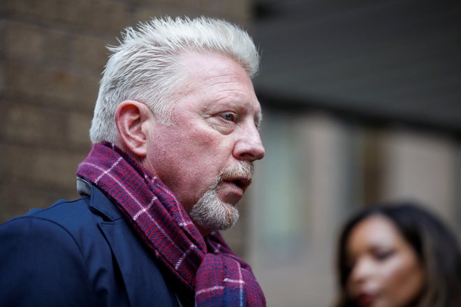 Boris Becker se je udeležil sojenja v Londonu. FOTO: Peter Nicholls/Reuters
