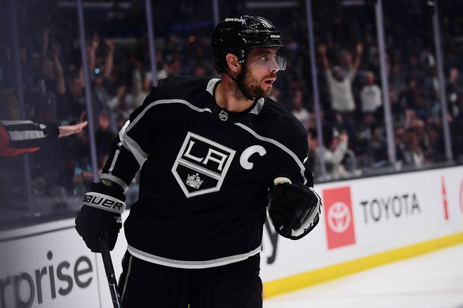 Anže Kopitar vodi svoje Kralje k prestižnim izločilnim bojem v NHL. FOTO:&nbsp;Gary A. Vasquez/USA&nbsp;Today Sports
