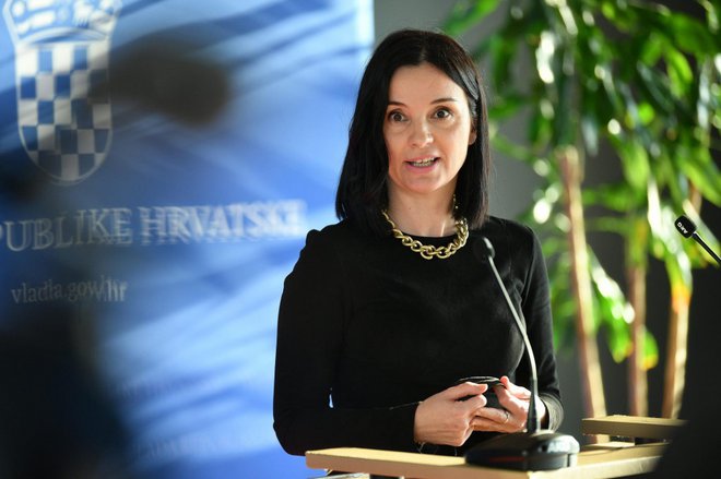 Kmetijska ministrica Marija Vučković (HDZ) se bo po napovedih analitikov menda kmalu poslovila z ministrskega položaja. FOTO:&nbsp;Goran Mehkek/Cropix
