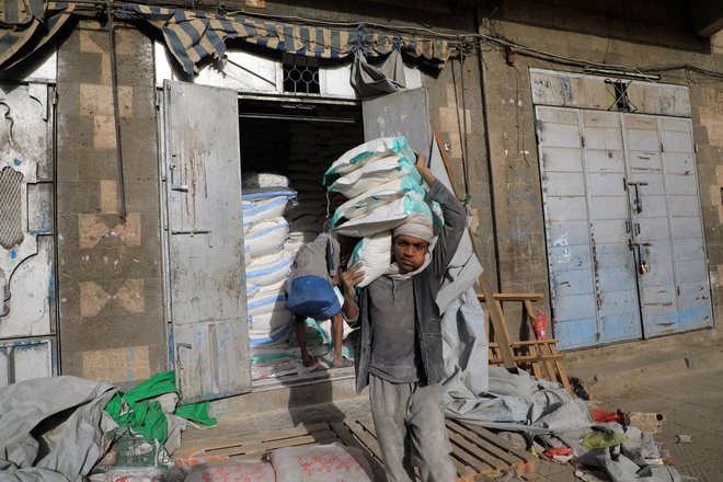 V Jemnu vlada epidemija lakote. FOTO: Mohammed Huwais/AFP
