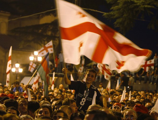 Leta 2008 je sicer Rusija že vojaško posredovala v Gruziji zaradi separatističnih regij Južna Osetija in Abhazija. FOTO: Gleb Garanich/Reuters
