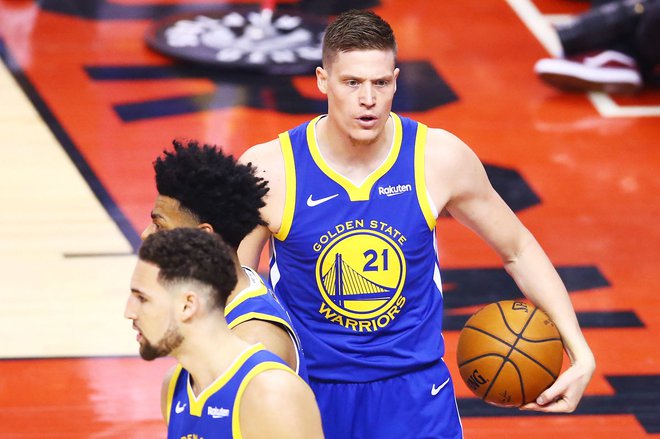 Jonas Jerebko je v ligi NBA nazadnje igral za Golden State Warriors. FOTO: Vaughn Ridley/AFP
