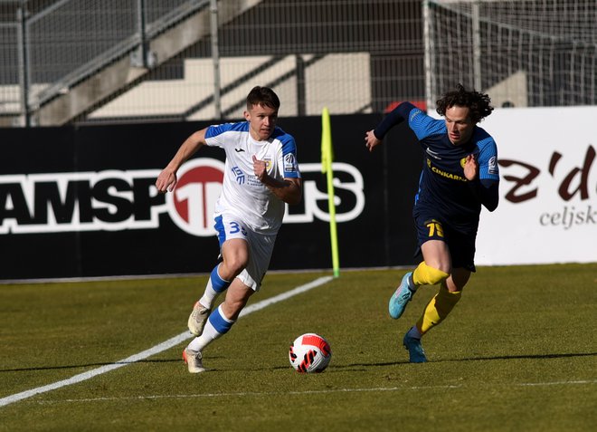 Spomladi je Mitja Ilenič odigral že 644 minut prvoligaškega nogometa, dosegel je tudi zelo odmeven gol. Foto Lado Vavpetič/NK Domžale
