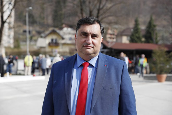 Peter Bohinec, predsednik hokejskega kluba Sij Acroni Jesenice. FOTO: Leon Vidic/Delo

