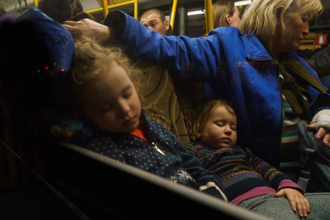 Načrtujejo sedem humanitarnih koridorjev. FOTO: Emre Caylak/Afp
