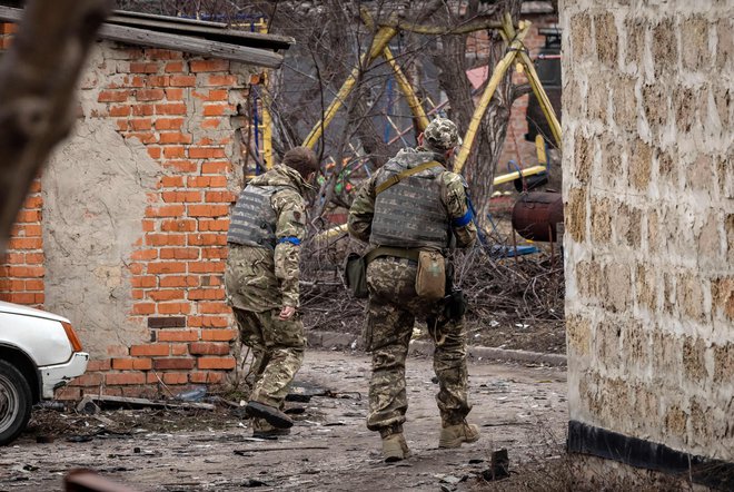 Ruska vojska je vdrla v Ukrajino. FOTO: Fadel Senna/AFP

