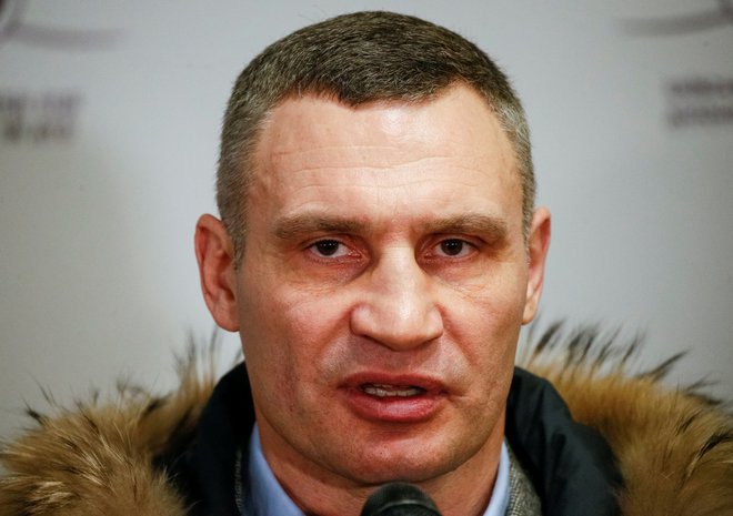 Župan Kijeva Vitalij Kličko. FOTO: Gleb Garanich/Reuters
