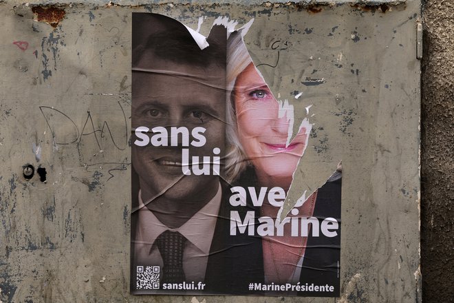 Je v Franciji čas za Marine Le Pen? FOTO:&nbsp;Pascal Rossignol/Reuters
