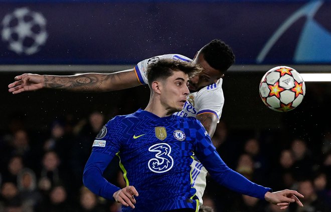 Med strelce se je vpisal tudi Kai Havertz. FOTO: Javier Soriano/AFP
