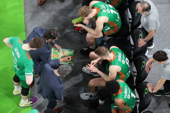 Kaj bo še zarisal Jurica Golemac v načrte stožiških košarkarjev? FOTO Cedevita Olimpija
