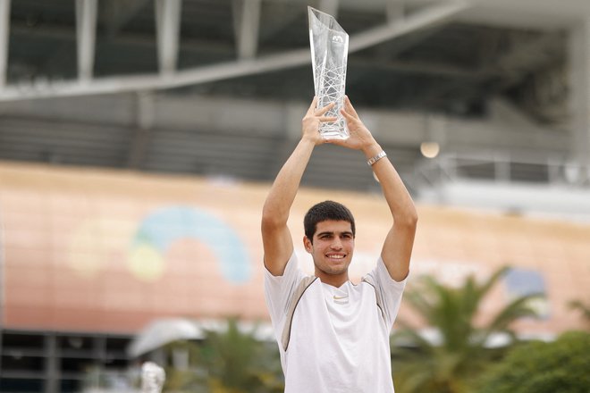 Da je pred mladim Špancem svetla prihodnost, meni tudi njegov vzornik Nadal. FOTO: Geoff Burke/Usa Today Sports
