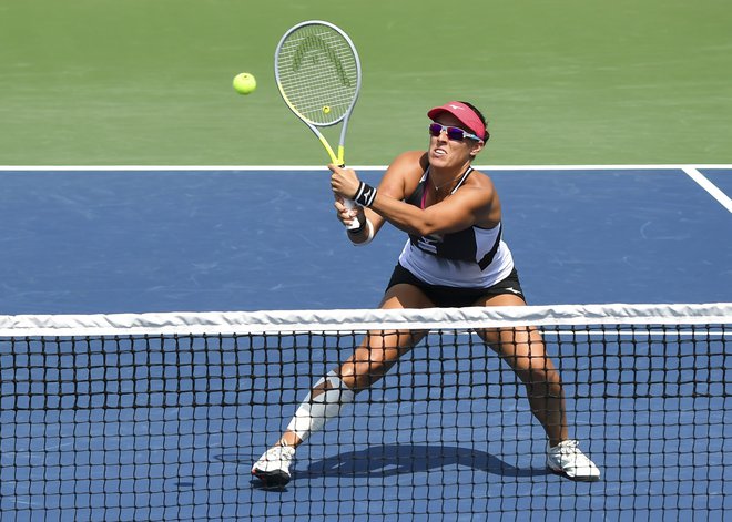 Andreja Klepač (na fotografiji) bo&nbsp;s Poljakinjo Magdo Linette igrala v finalu turnirja v Charlestonu. FOTO: Minas Panagiotakis/AFP
