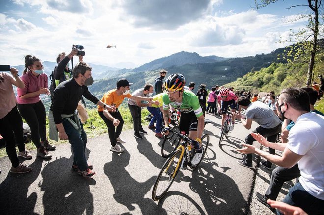 Primož Roglič je po koncu dirke po Baskiji razkril, zakaj je imel v nogah manj moči kot lani. FOTO: Itzulia Basque Country
